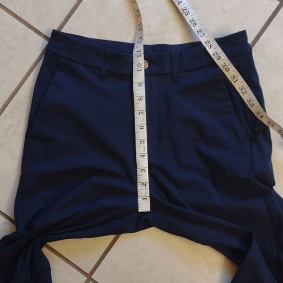 Lululemon Commission Pant Slim True Navy size 28 trouser - Picture 5 of 16